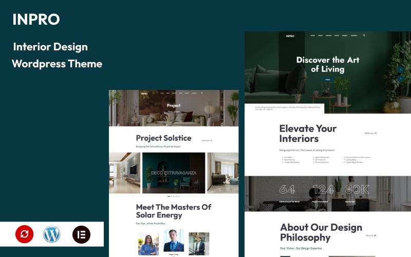 Inpro - Interior Design WordPress Theme theme free